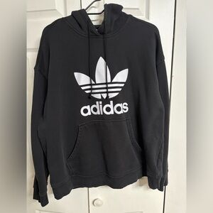 Adidas Black Sweatshirt with White Tag